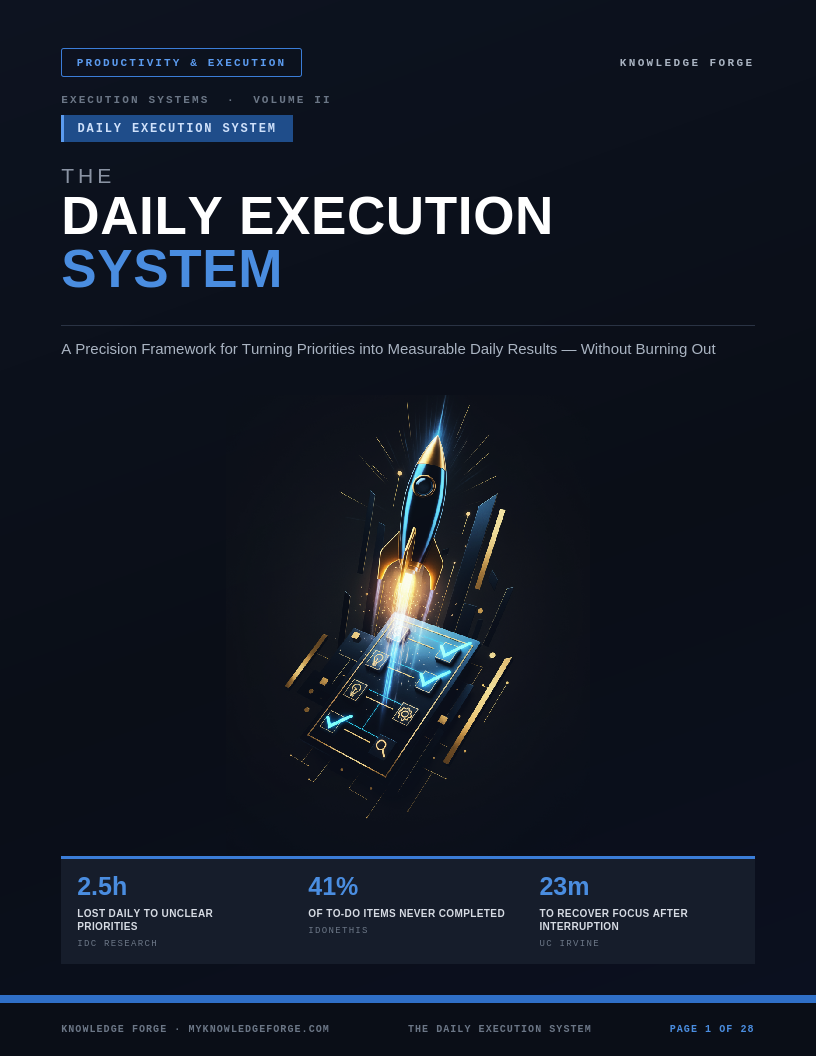 The Daily Execution System