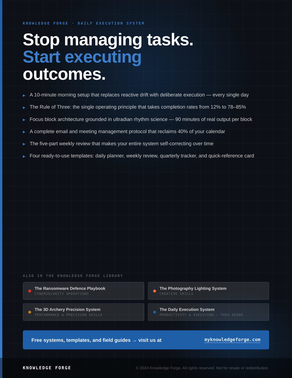 The Daily Execution System
